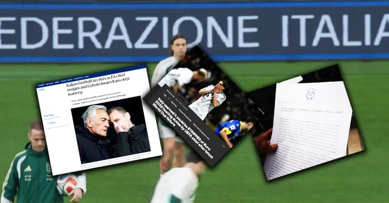 বিশ্বকাপ থেকে আবারও ছিটকে যাওয়ায় ইতালিয়ান ফুটবলে অস্থিরতা বিরাজ করছে